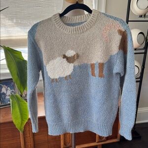 The cutest Vintage Sheep Sweater